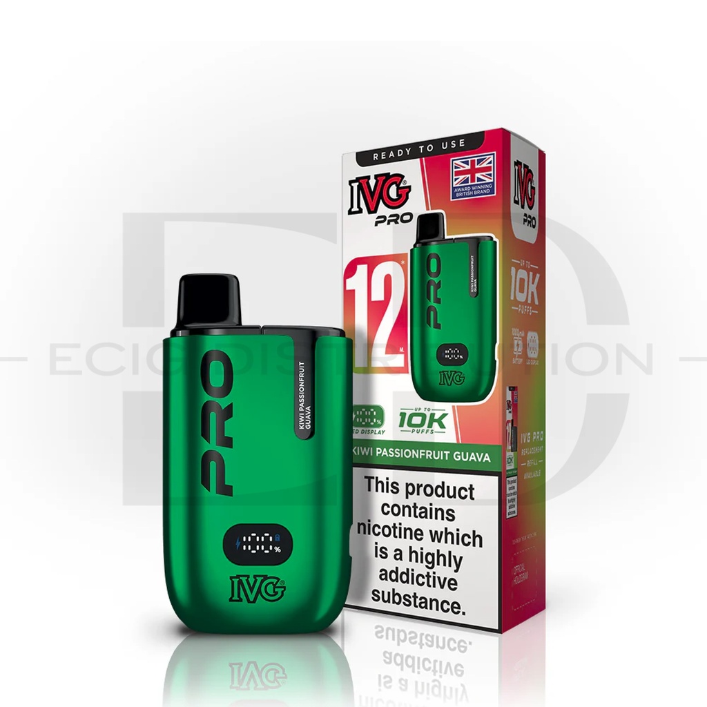 IVG Pro 12 Pod Kit - Kiwi Passionfruit Guava 20MG