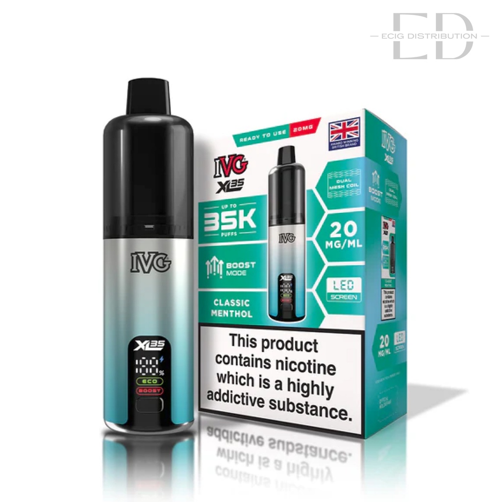 IVG XL 35 Pod Kit - Classic Menthol 20MG