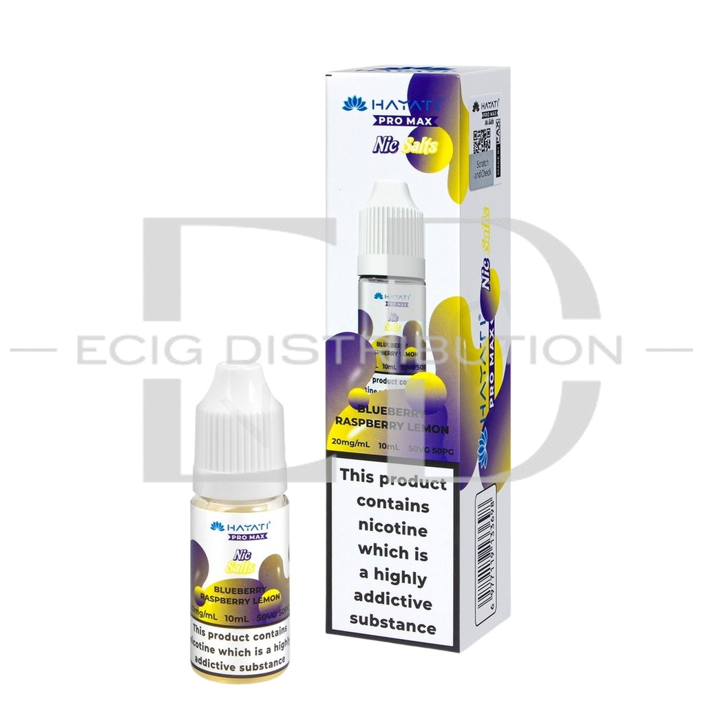 Hayati Nic Salts - Blueberry Raspberry Lemon 20MG