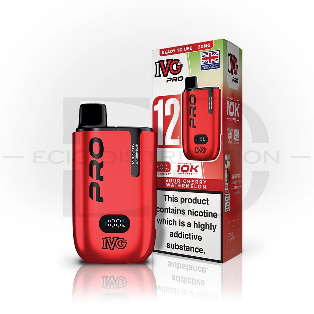 IVG Pro 12 Pod Kit - Cherry Ice 20MG