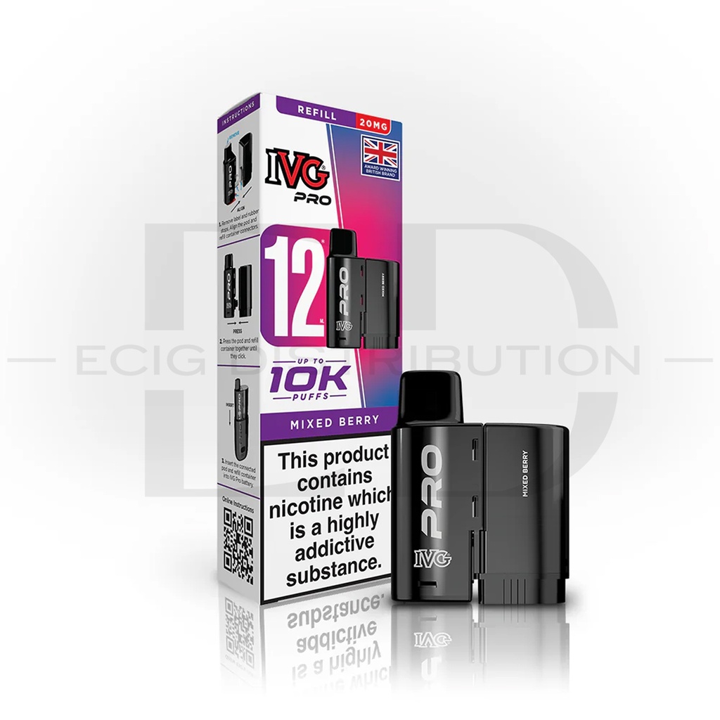 IVG Pro 12 Refillable Pod - Mixed Berry 20MG