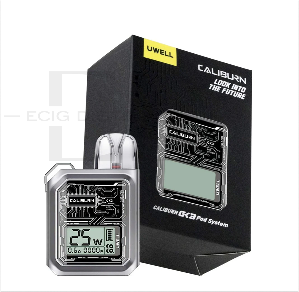 Uwell Caliburn GK3 Pod Kit - Black 