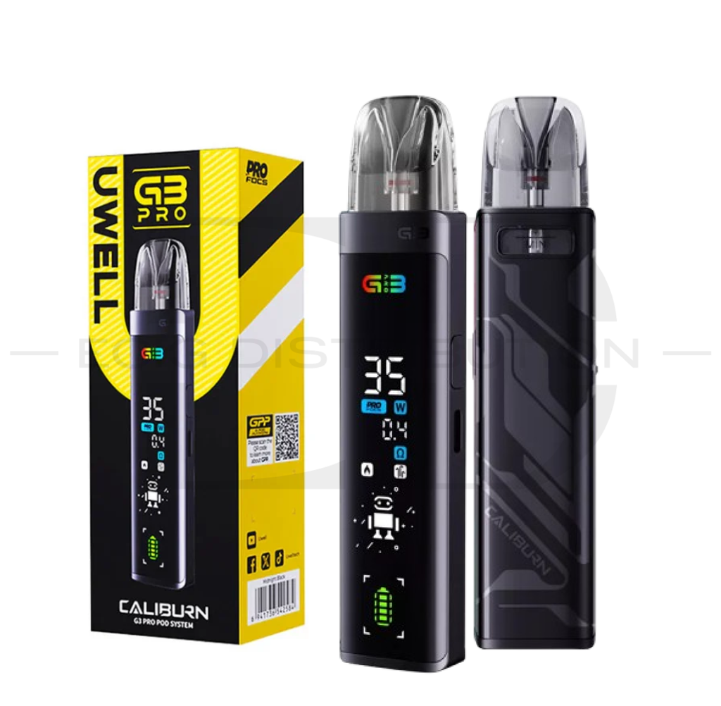 Uwell Caliburn G3 Pro Pod Kit - Midnight Black 