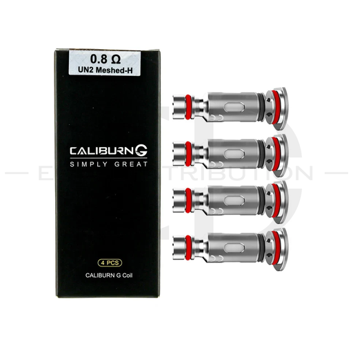 [UWECGC4Pcs/Pack-0.8OHM] Uwell Caliburn G Coil 4Pcs/Pack - 0.8 Ohm  
