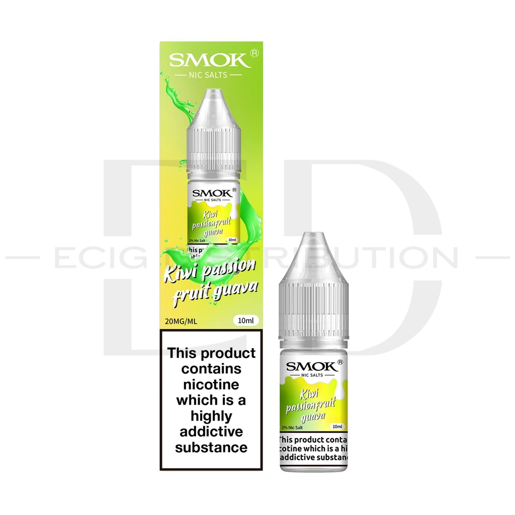 Smok Nic Salts - Kiwi Passion Fruit Guava 20MG 