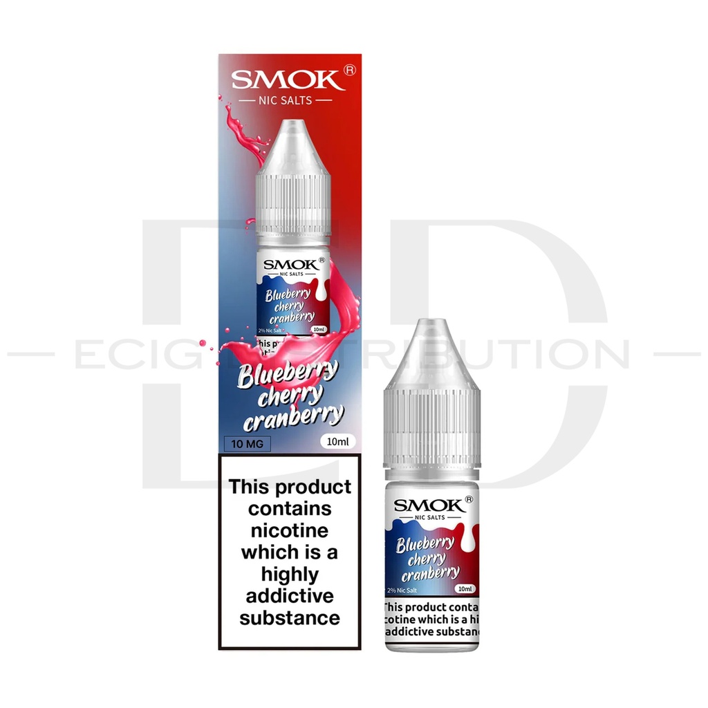 Smok Nic Salts - Blueberry Cherry Cranberry 10MG 
