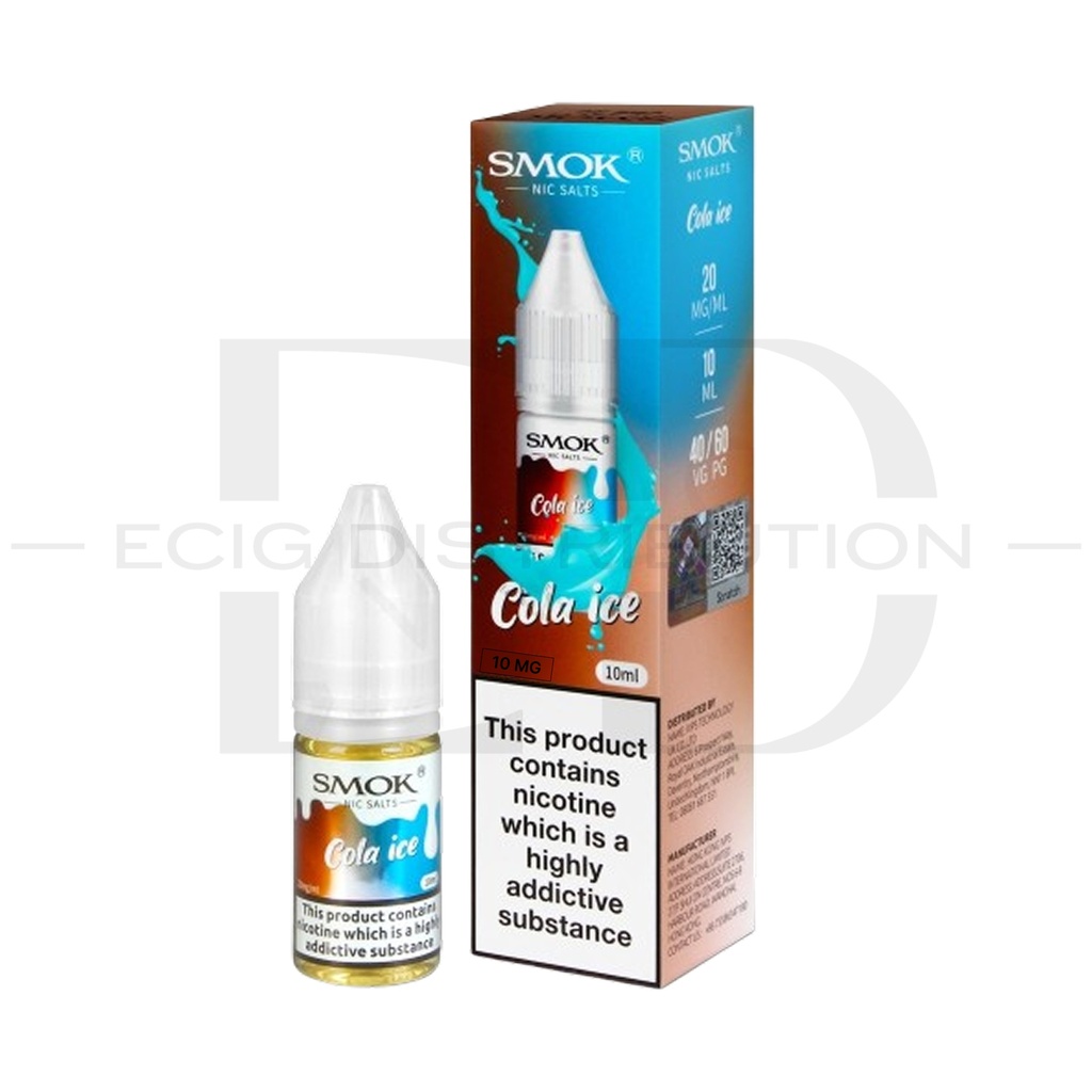 Smok Nic Salts - Cola Ice 10MG 