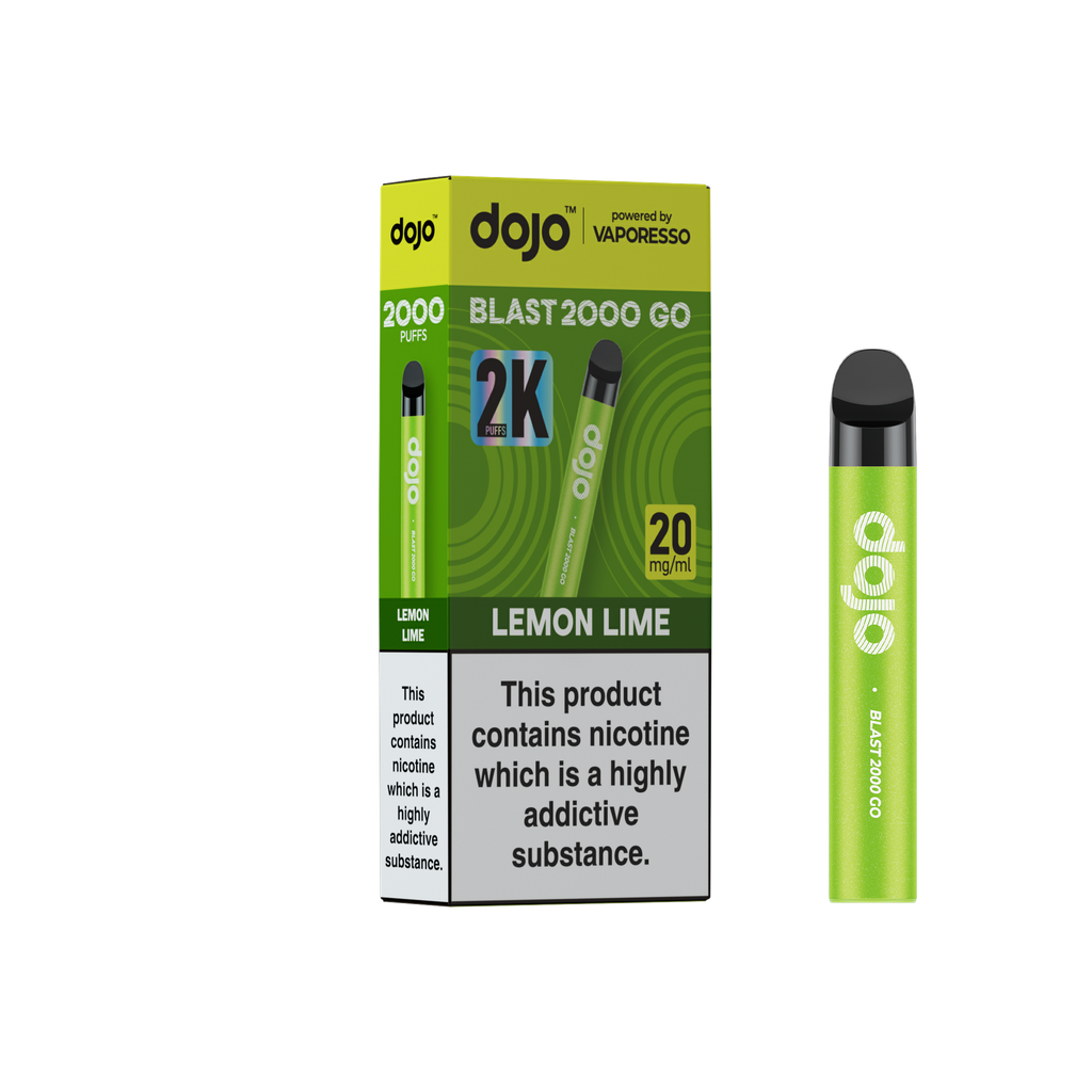 Vaporesso Dojo Blast 2000 Go Pod Kit - Lemon Lime 20MG 