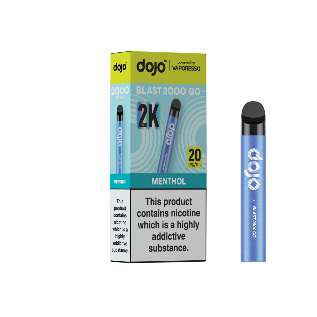 Vaporesso Dojo Blast 2000 Go Pod Kit - Menthol 20MG 