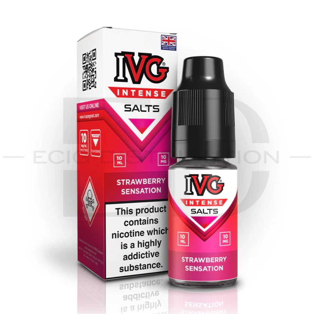 IVG Nic Salts - Strawberry Sensation 10MG
