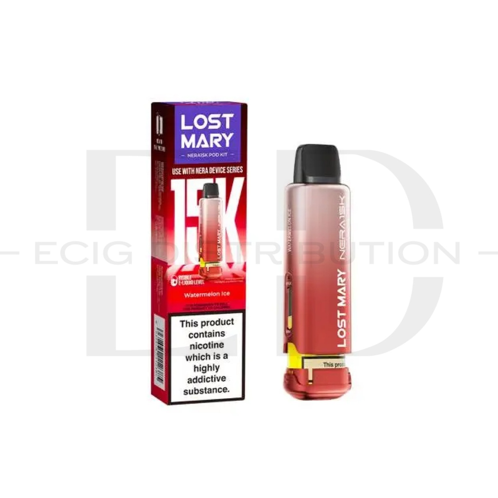 Lost Mary Nera 15K Refillable Pod - Watermelon Ice