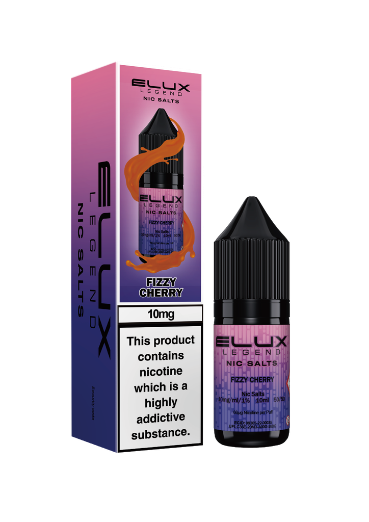 Elux Nic Salts - Fizzy Cherry 10MG