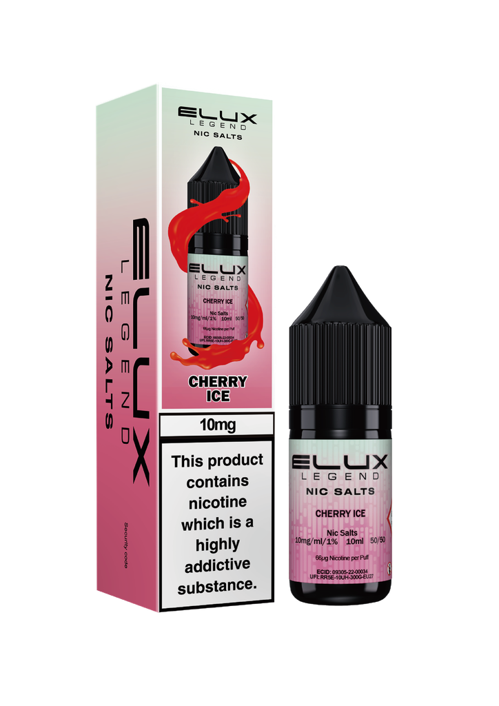 Elux Nic Salts - Cherry Ice 10MG