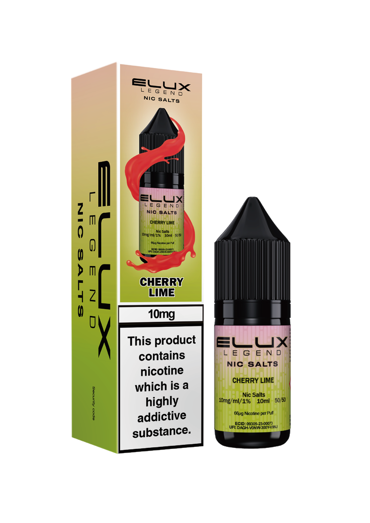 Elux Nic Salts - Cherry Lime 10MG