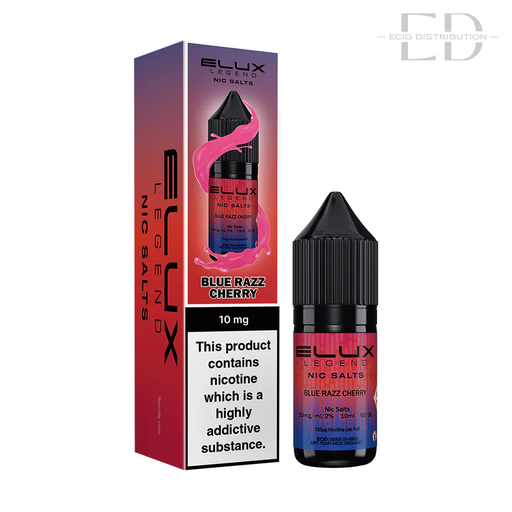 [ELUNSA-BRC10MG] Elux Nic Salts - Blue Razz Cherry 10MG