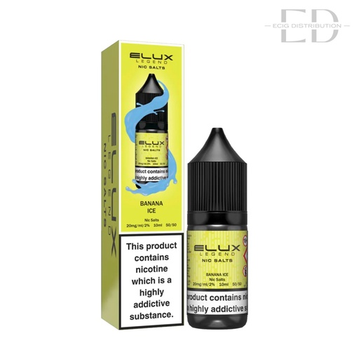 [ELUNSA-BI20MG] Elux Nic Salts - Banana Ice 20MG