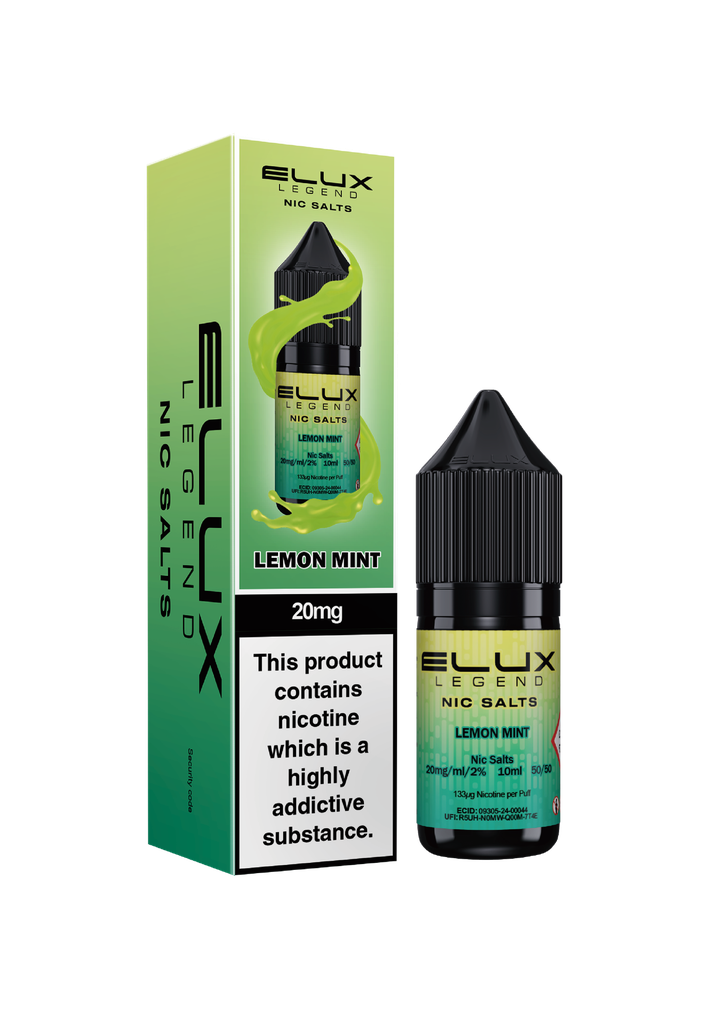 Elux Nic Salts - Lemon Mint 20MG
