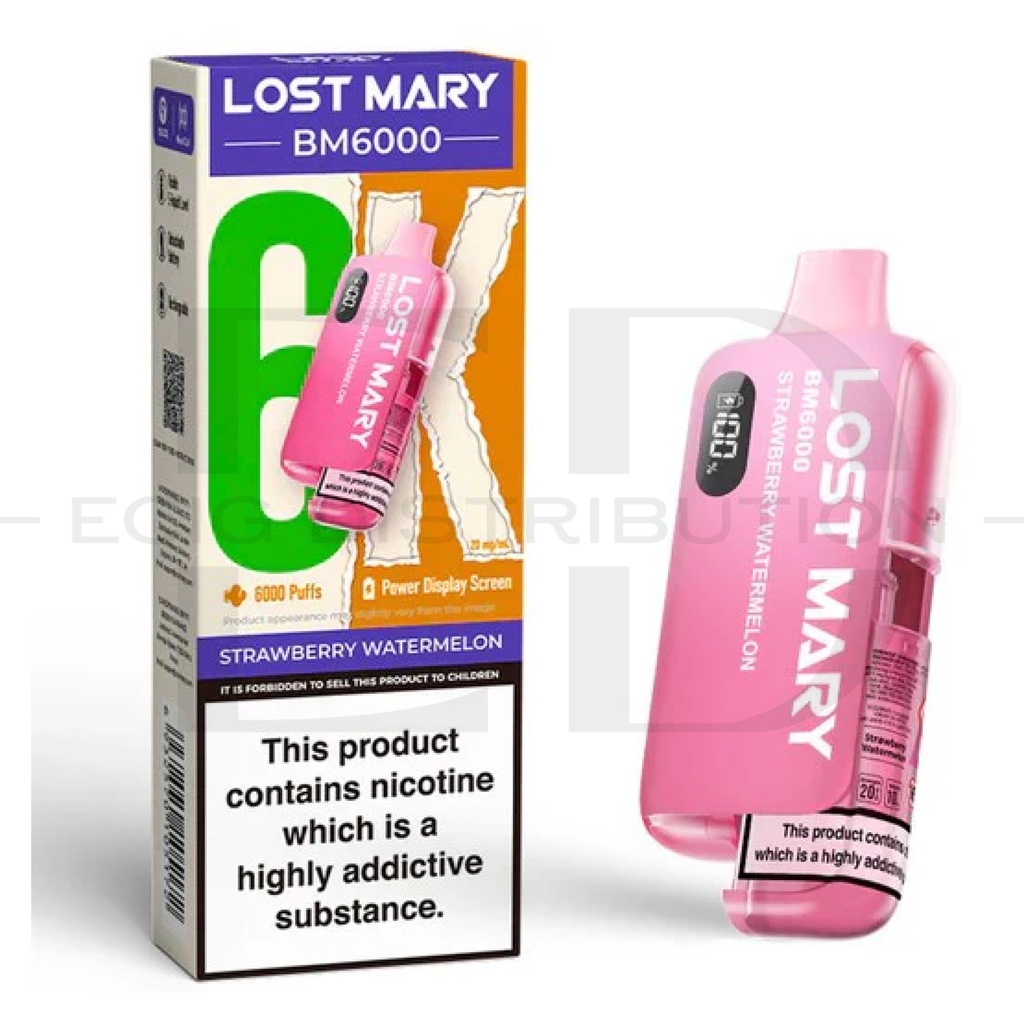Lost Mary BM6000 Pod Kit - Strawberry Watermelon