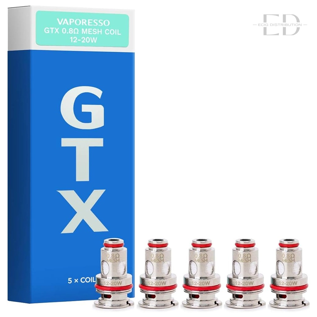 Vaporesso GTX Mesh Coil 5Pcs/Pack - 0.8 Ohm 