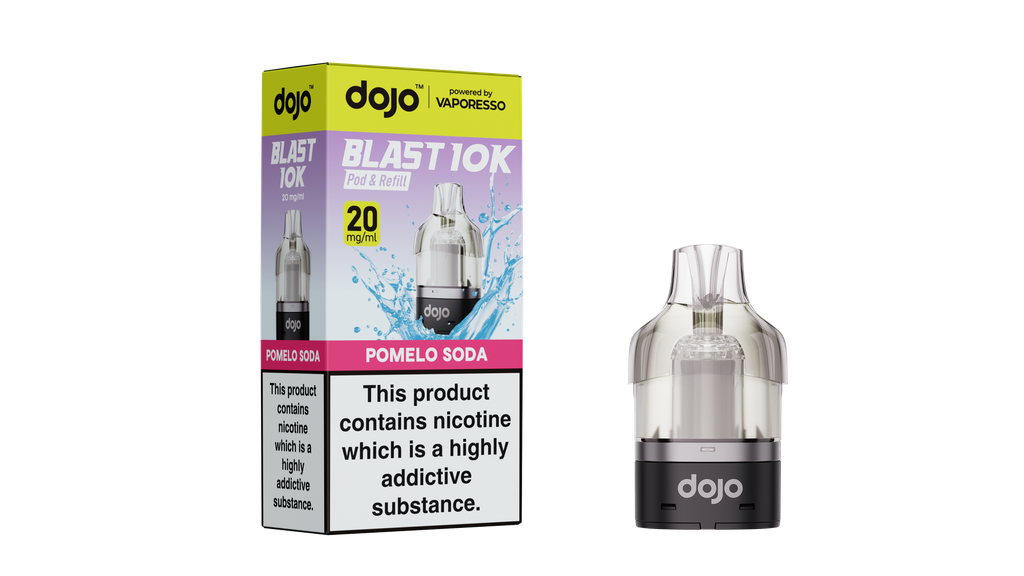 Vaporesso Dojo Blast 10K Refillable Pod - Pomelo Soda 20MG