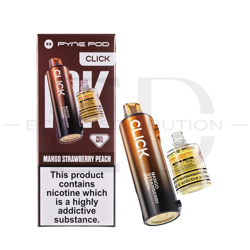 [PYNPCL10KRP-MSP] Pyne Pod Click 10K Refillable Pod - Mango Strawberry Peach