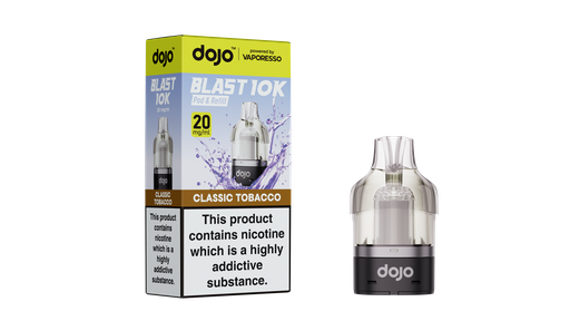 [VAPDBL10KRP-CT20MG] Vaporesso Dojo Blast 10K Refillable Pod - Classic Tobacco 20MG 