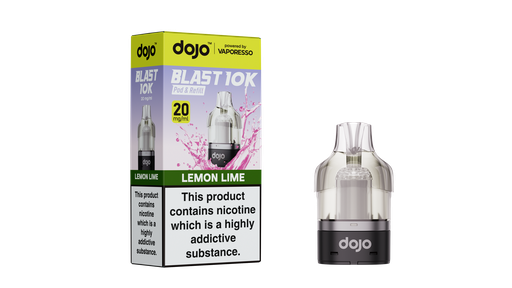 [VAPDBL10KRP-LL20MG] Vaporesso Dojo Blast 10K Refillable Pod - Lemon Lime 20MG