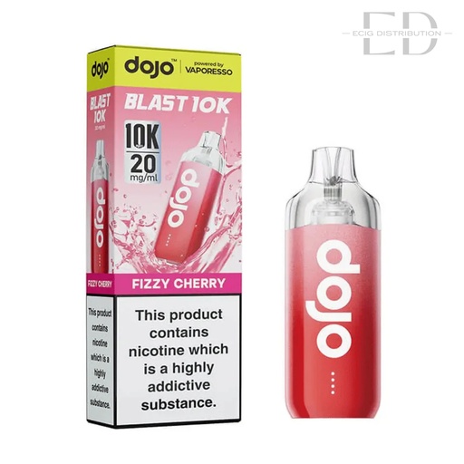 [VAPDBL10KPK-FC20MG] Vaporesso Dojo Blast 10K Pod Kit - Fizzy Cherry 20MG 