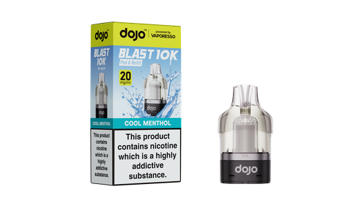 [VAPDBL10KRP-CM20MG] Vaporesso Dojo Blast 10K Refillable Pod - Cool Menthol 20MG