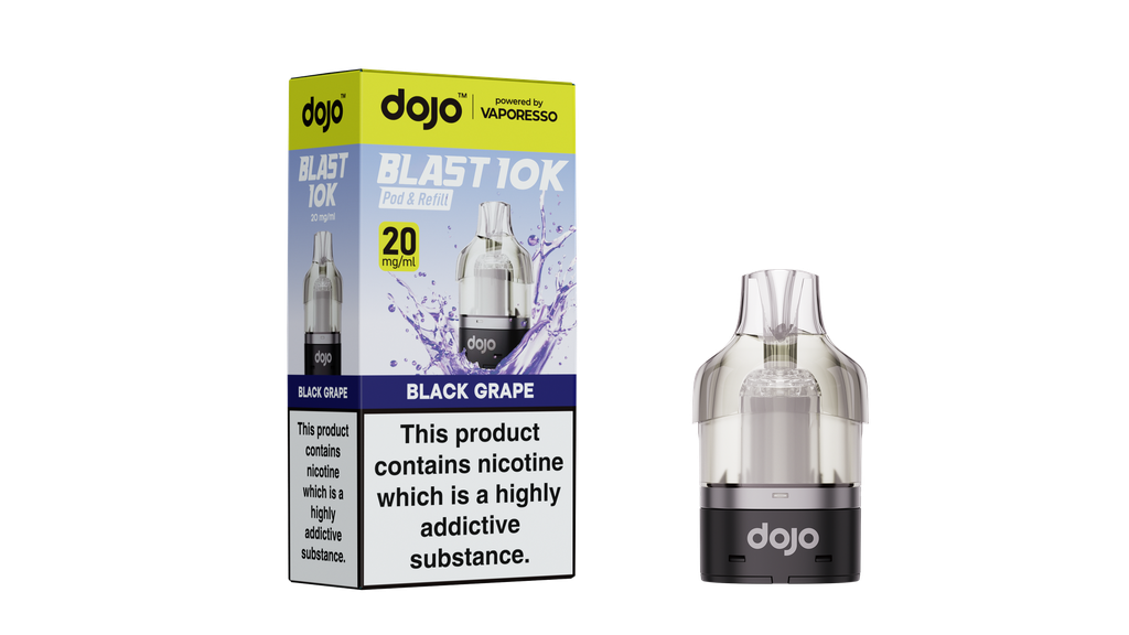 Vaporesso Dojo Blast 10K Refillable Pod - Black Grape 20MG