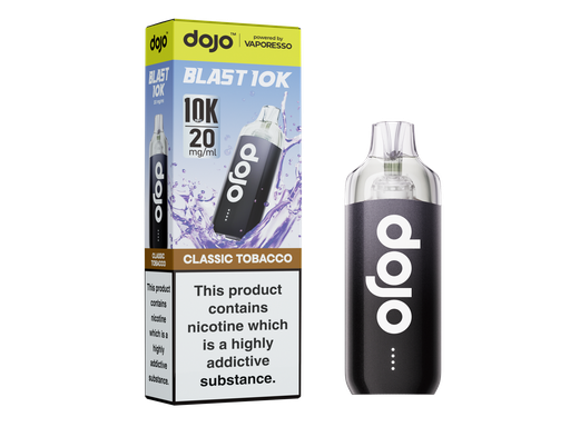 [VAPDBL10KPK-CT20MG] Vaporesso Dojo Blast 10K Pod Kit - Classic Tobacco 20MG