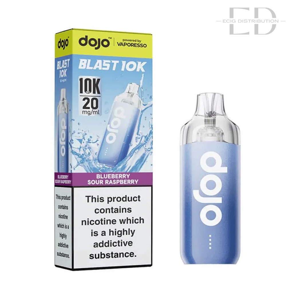 Vaporesso Dojo Blast 10K Pod Kit - Blueberry Sour Raspberry 20MG 