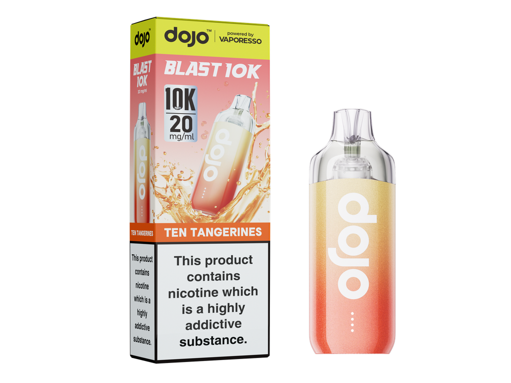 Vaporesso Dojo Blast 10K Pod Kit - Ten Tangerines 20MG