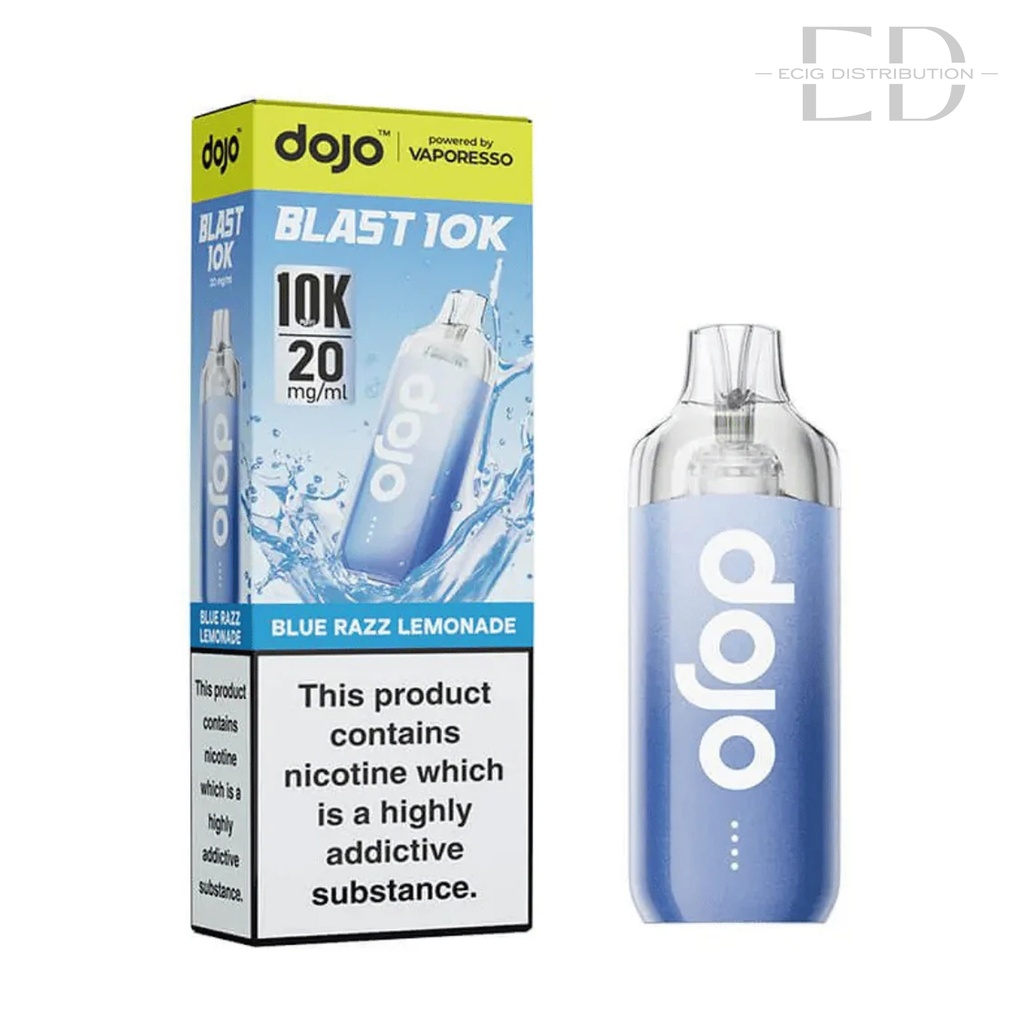 Vaporesso Dojo Blast 10K Pod Kit - Blue Razz Lemonade 20MG 