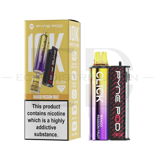 [PYNPCL10KSK-MPF] Pyne Pod Click 10K Starter Kit - Mango Passion Fruit